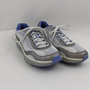 Abeo Rocs Aubrey WHT/PURP Orthopedic Shoes Sz 8.5